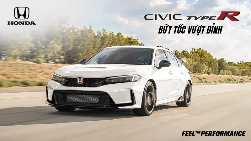 Honda Việt Nam công bố giá bán chính thức của Honda Civic Type R thế hệ thứ sáu